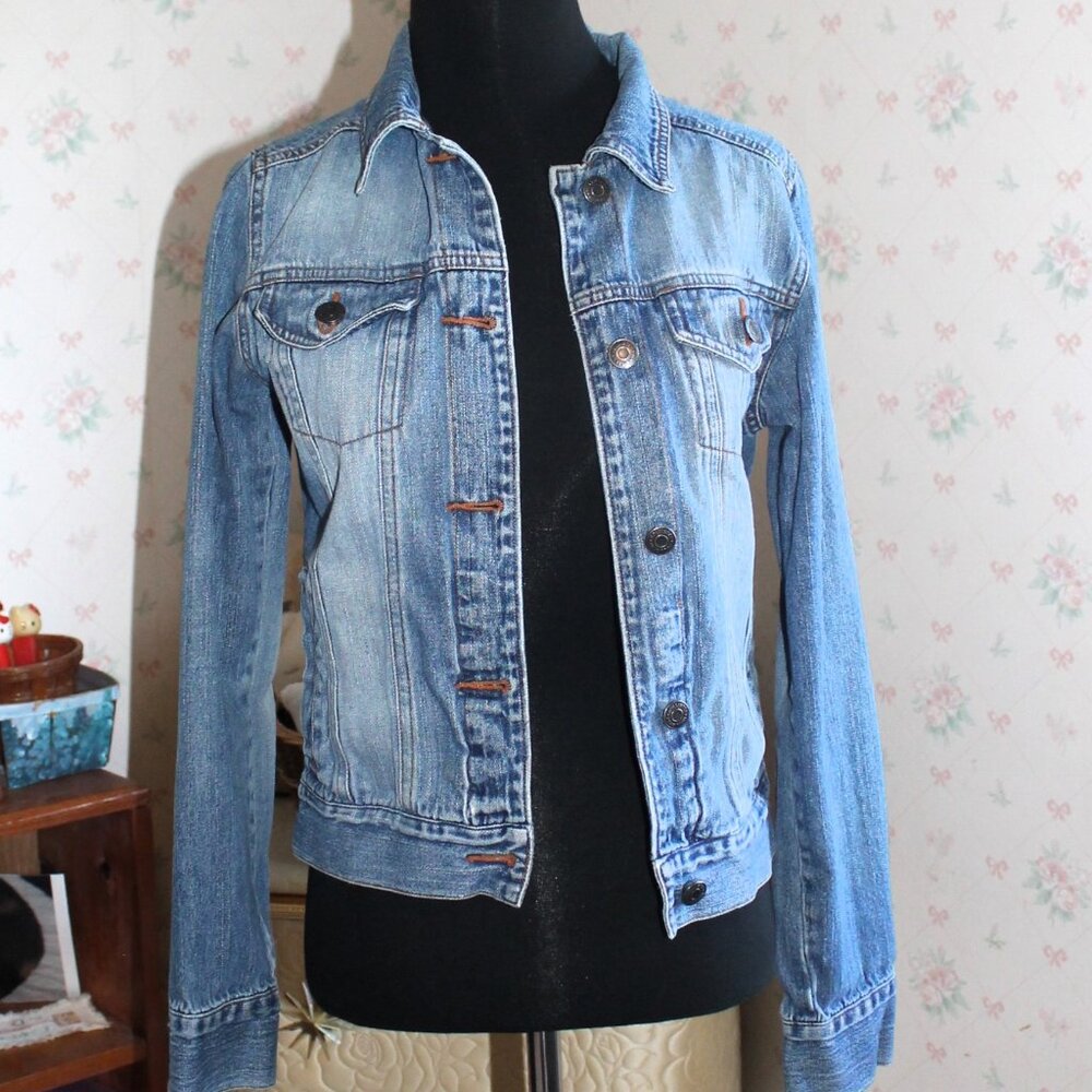 Hollister Faded Jean Jacket, Small